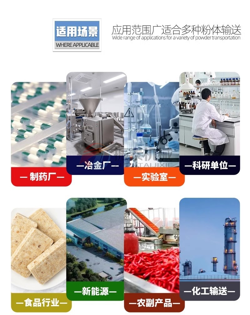 真空上料機適用場景